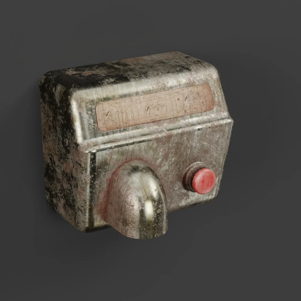 Abandoned Restroom Diorama screenshot 4