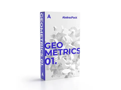 Abstracpack Geometrics - Blender 3d models