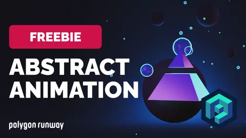 Abstract Animation Scene - Blender scenes