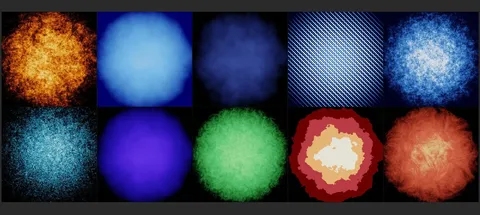 Abstract Gradient Backgrounds - Blender textures & materials