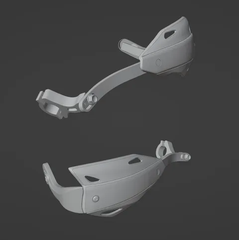 Acerbis Handguards - Blender 3d models