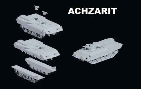 Achzarit - Blender 3d models