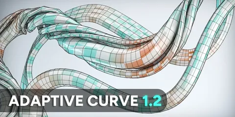 Adaptive Curve - Blender geometry nodes