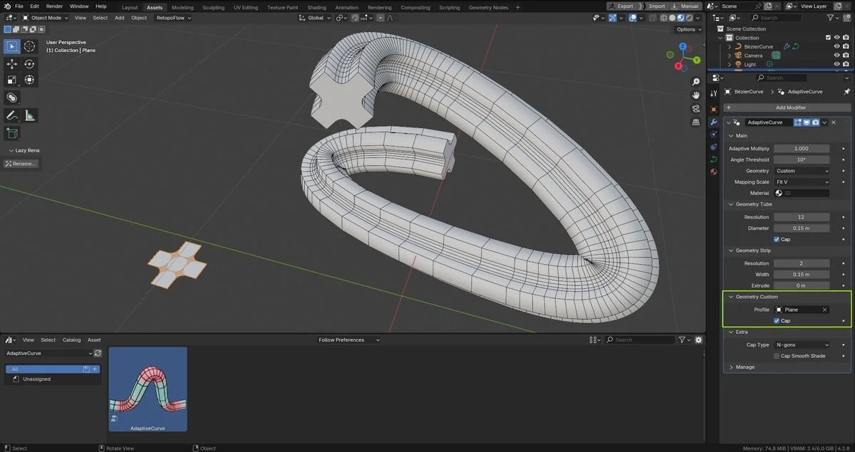 Adaptive Curve screenshot 3