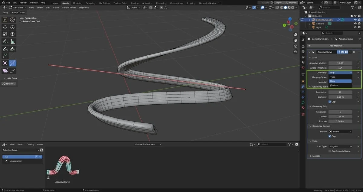 Adaptive Curve screenshot 5