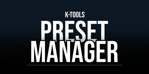 K-Tools Render Preset Manager - Blender addons
