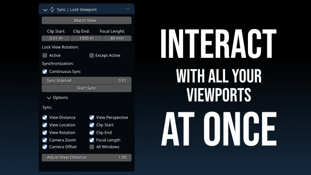 Sync Lock Viewport screenshot 2