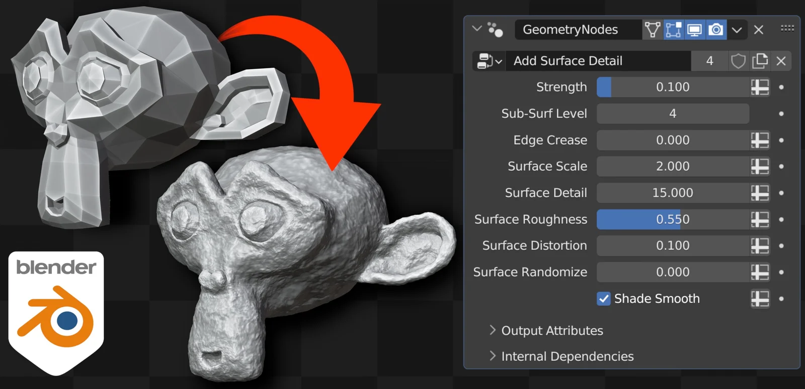 Add Surface Detail screenshot 2
