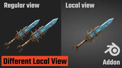 Different Local View - Blender addons