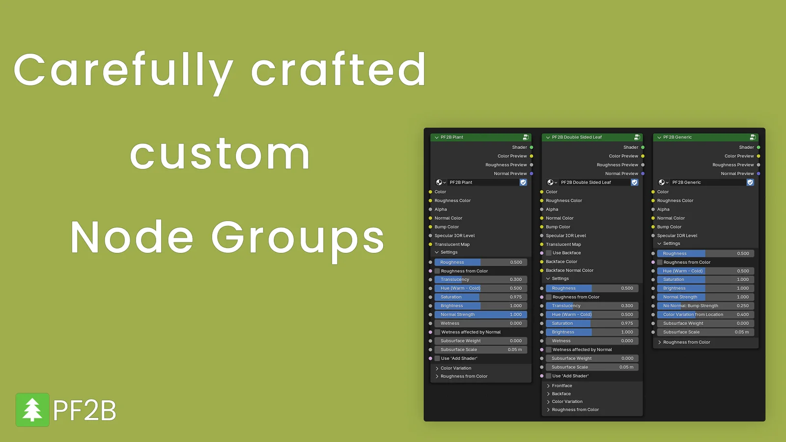 PlantFactory to Blender screenshot 5