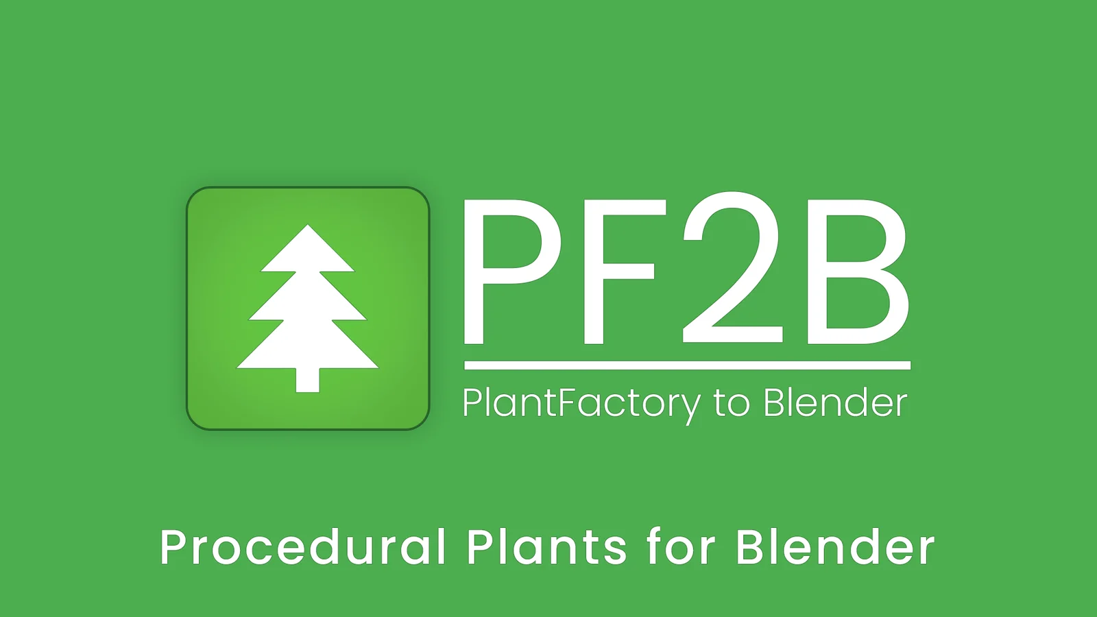 PlantFactory to Blender screenshot 6