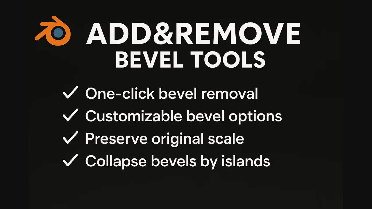 Add & Remove Bevel Tools screenshot 3