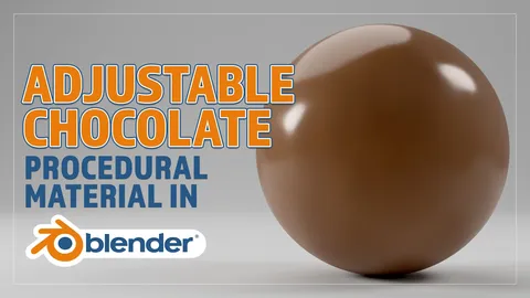 Adjustable Chocolate - Blender shaders