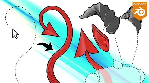 Adjustable Fantasy Body Parts - Blender geometry nodes