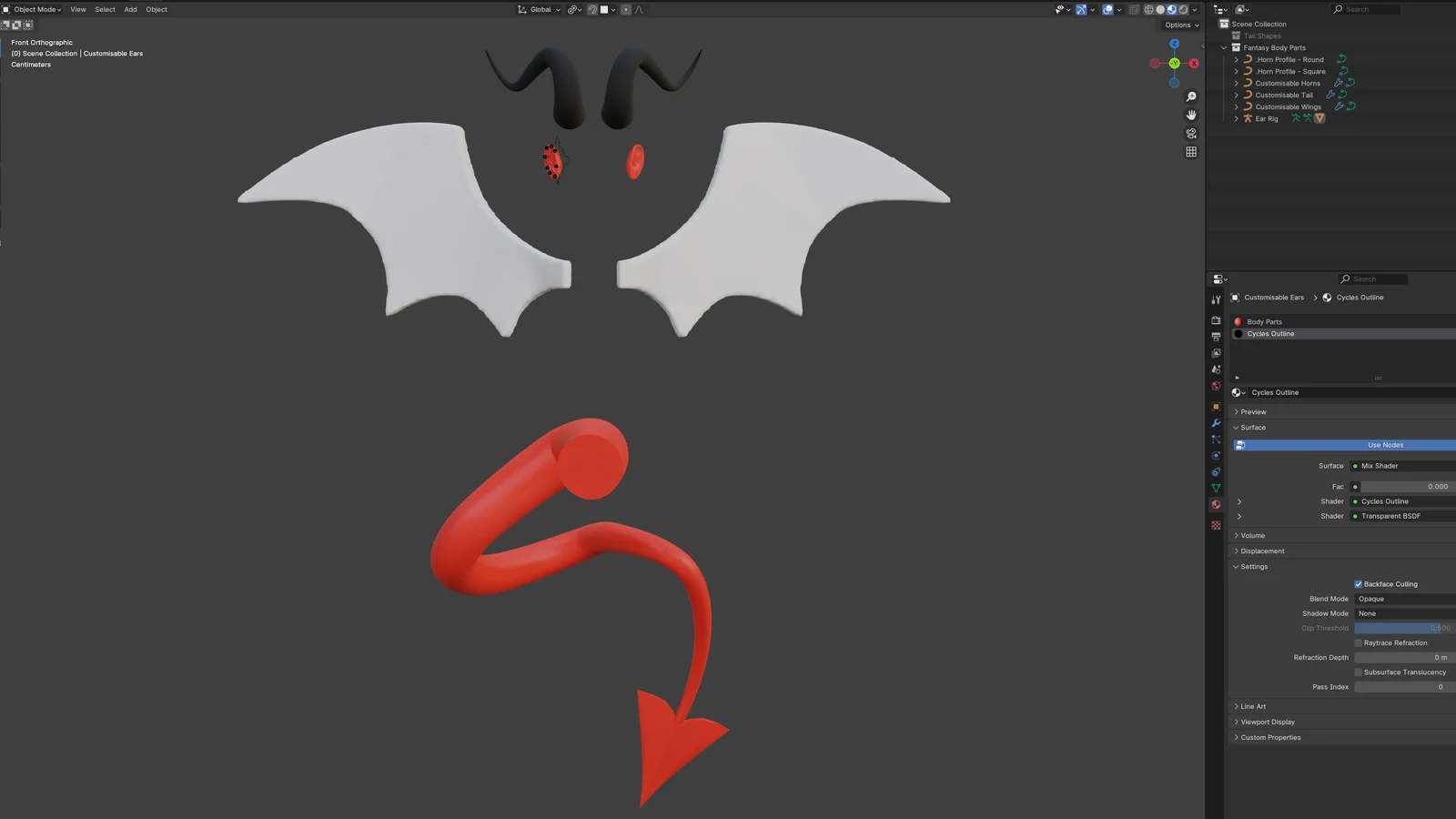 Adjustable Fantasy Body Parts screenshot 4