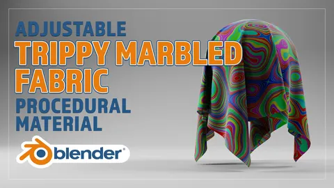 Adjustable Trippy Fabric - Blender shaders