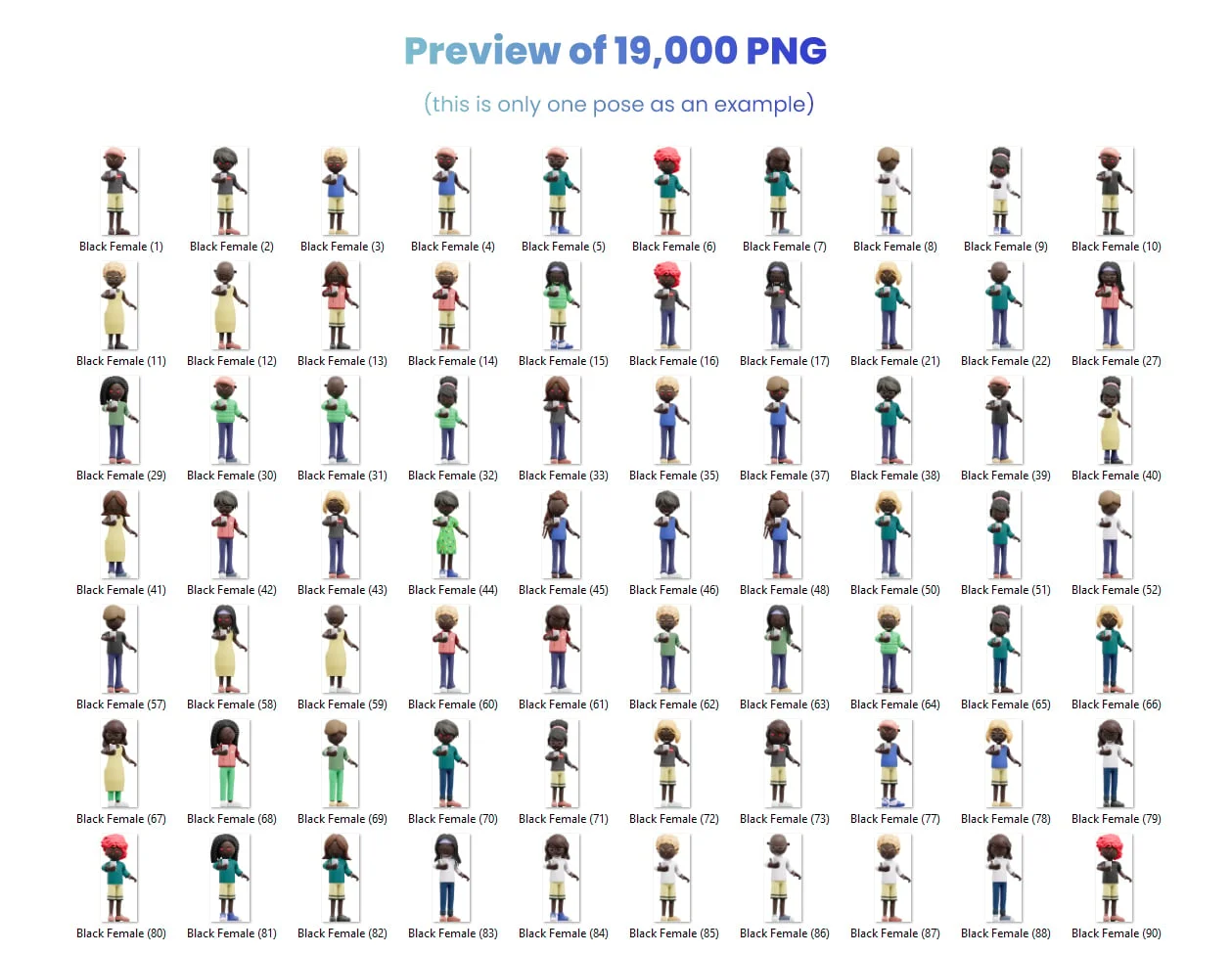 Adultz Character Library screenshot 4