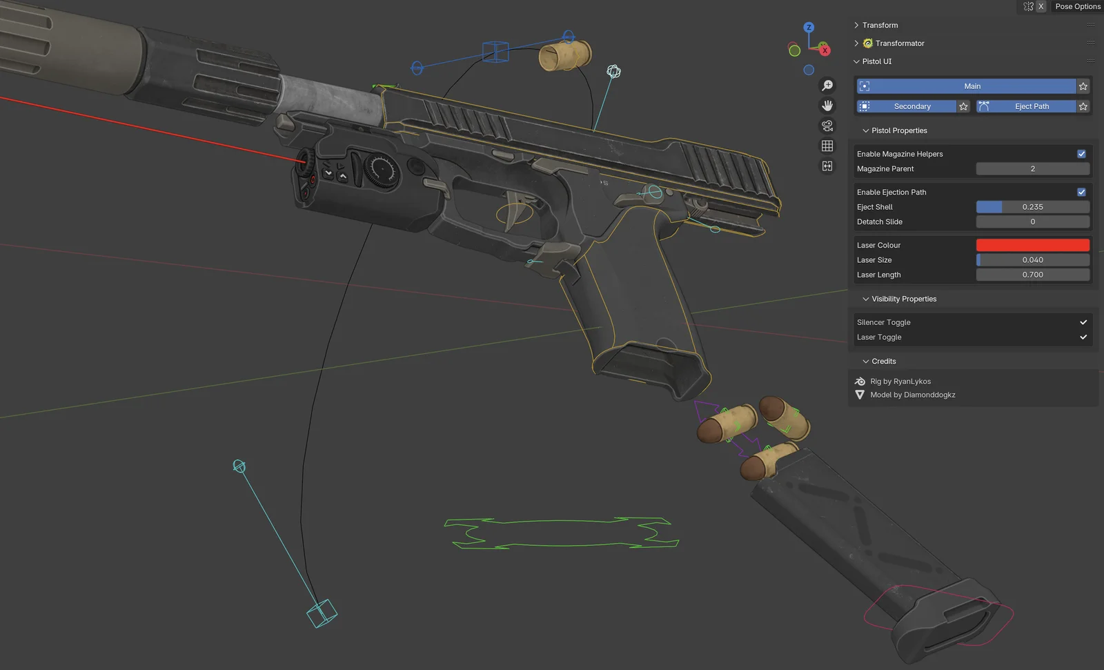 Advance Pistol Rig screenshot 3