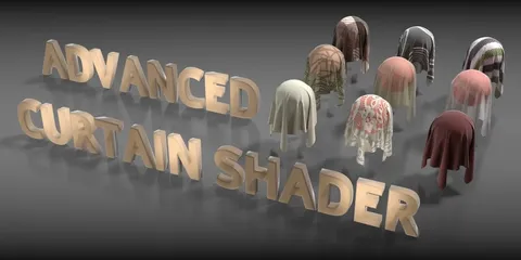 Advanced Curtain Shader - Blender shaders