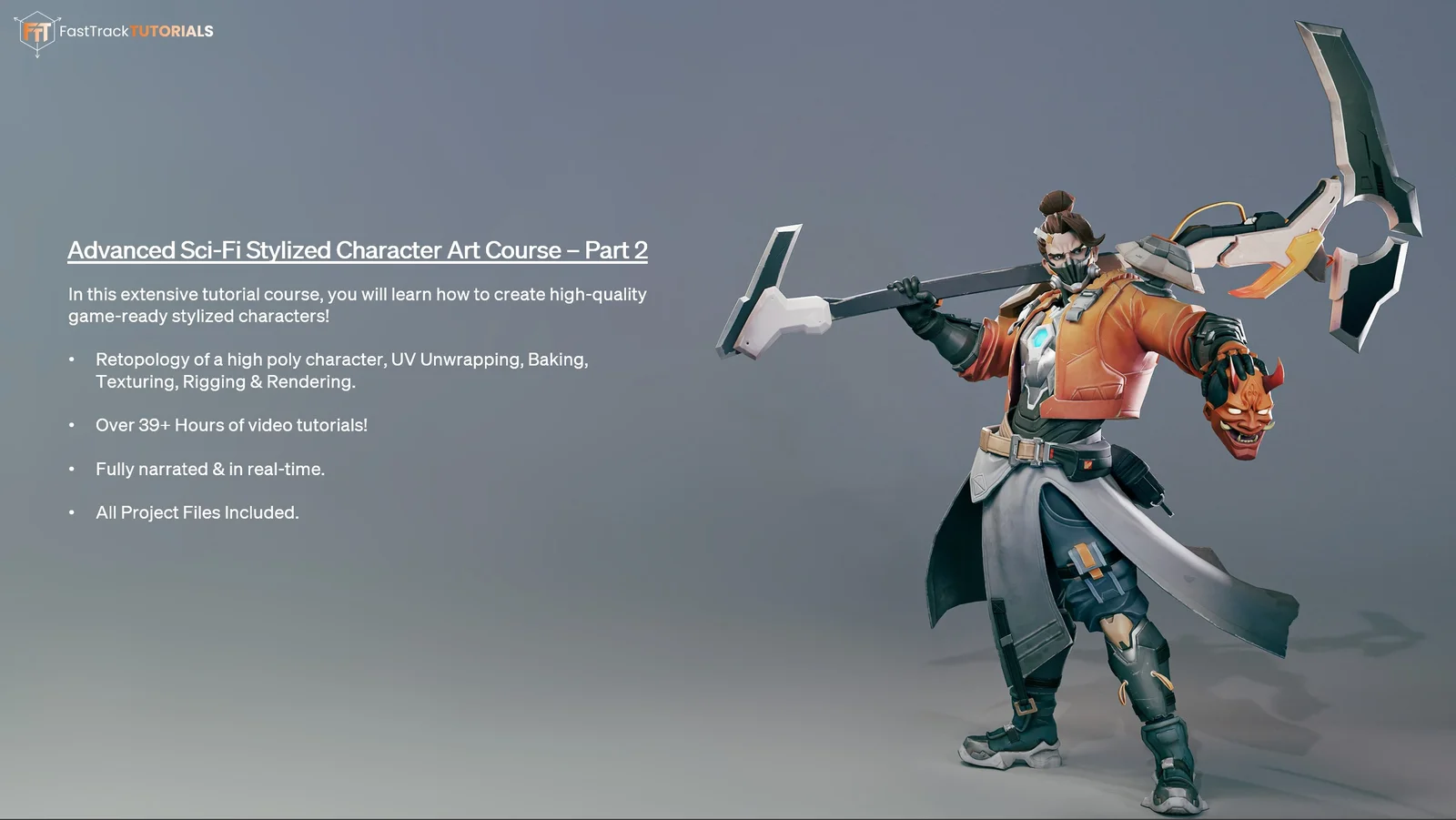 Sci-Fi Character Art Course Part 2 screenshot 2