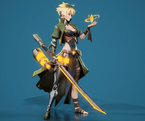 Advanced Stylized Game Character Art screenshot 2