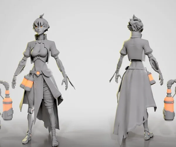 Advanced Stylized Game Character Art screenshot 5