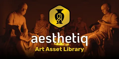 Aesthetiq Art Library - Blender 3d models