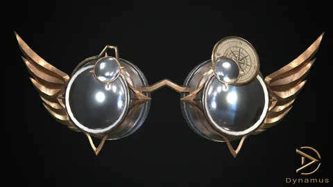 Aetherius Sky Goggles - Blender 3d models