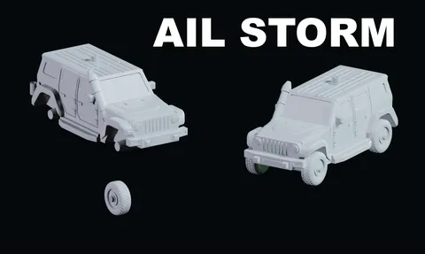 AIL Storm - Blender 3d models