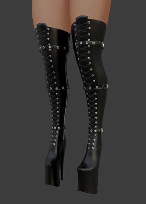 Thigh High Pleaser Heels screenshot 3