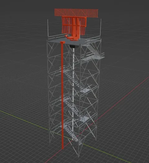 Airport ASR - Blender 3d models