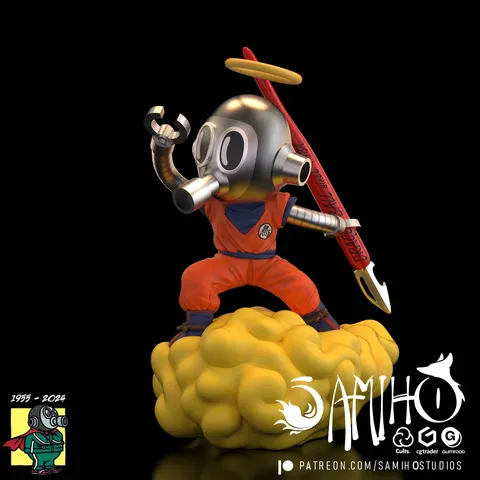 Akira Toriyama Tribute - Blender 3d models