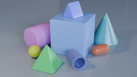 Ak's Primitives - Blender 3d models