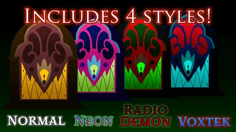 Alastor's Radio - Blender 3d models