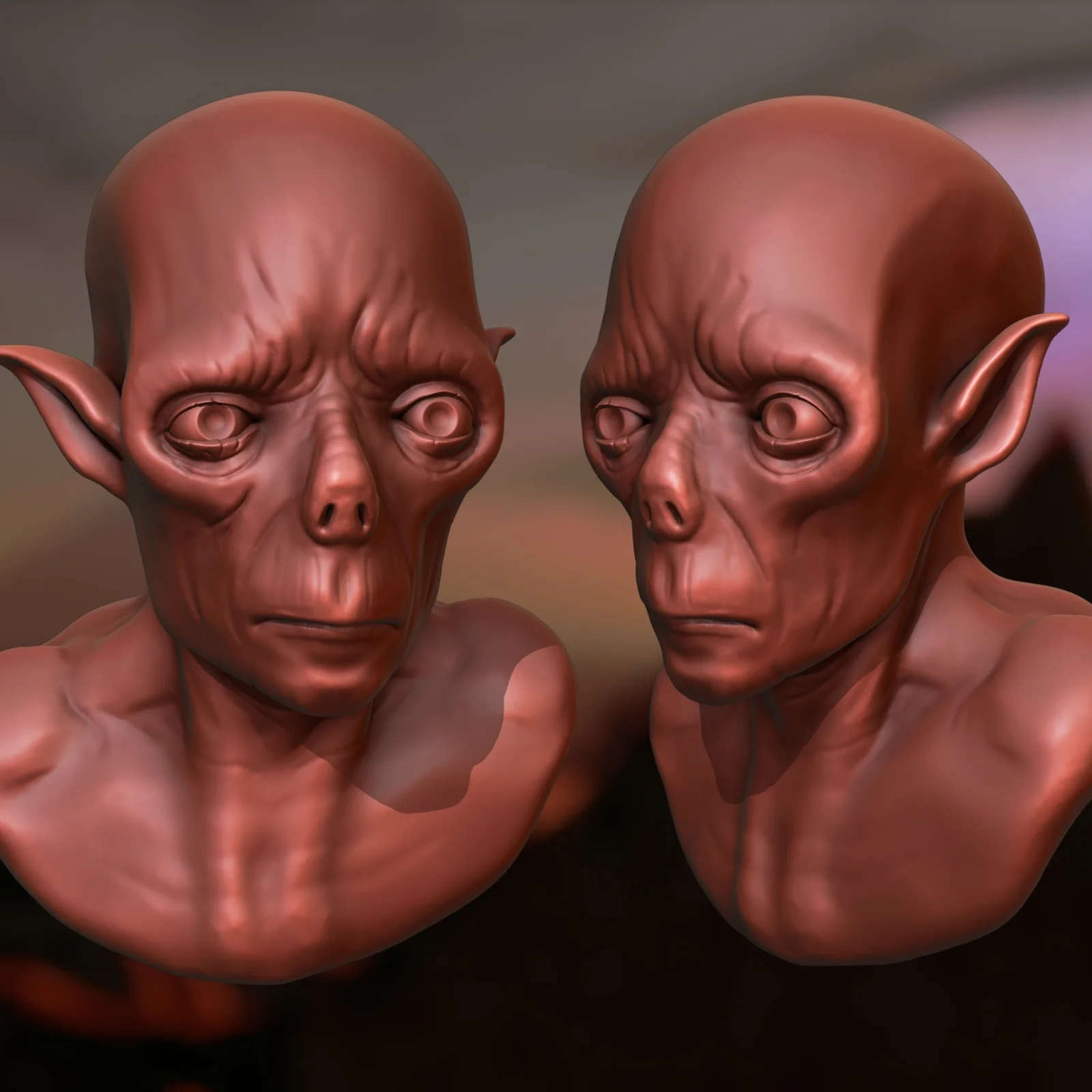 Alien Creature Sculpt screenshot 3