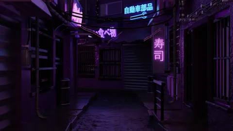 Alley Way Scene - Blender scenes