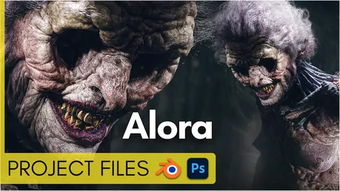 Alora Project Files - Blender scenes