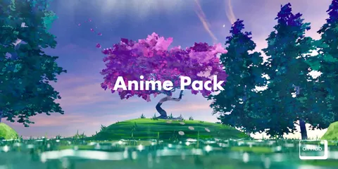 Procedural Anime Pack - Blender 3d models