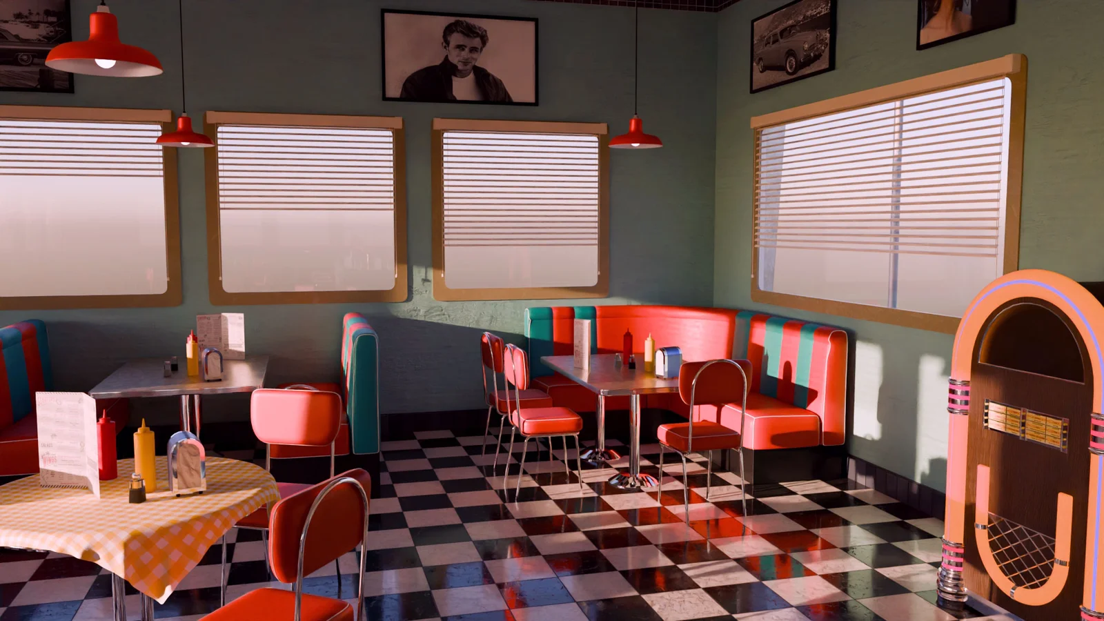 American Diner Scene screenshot 3