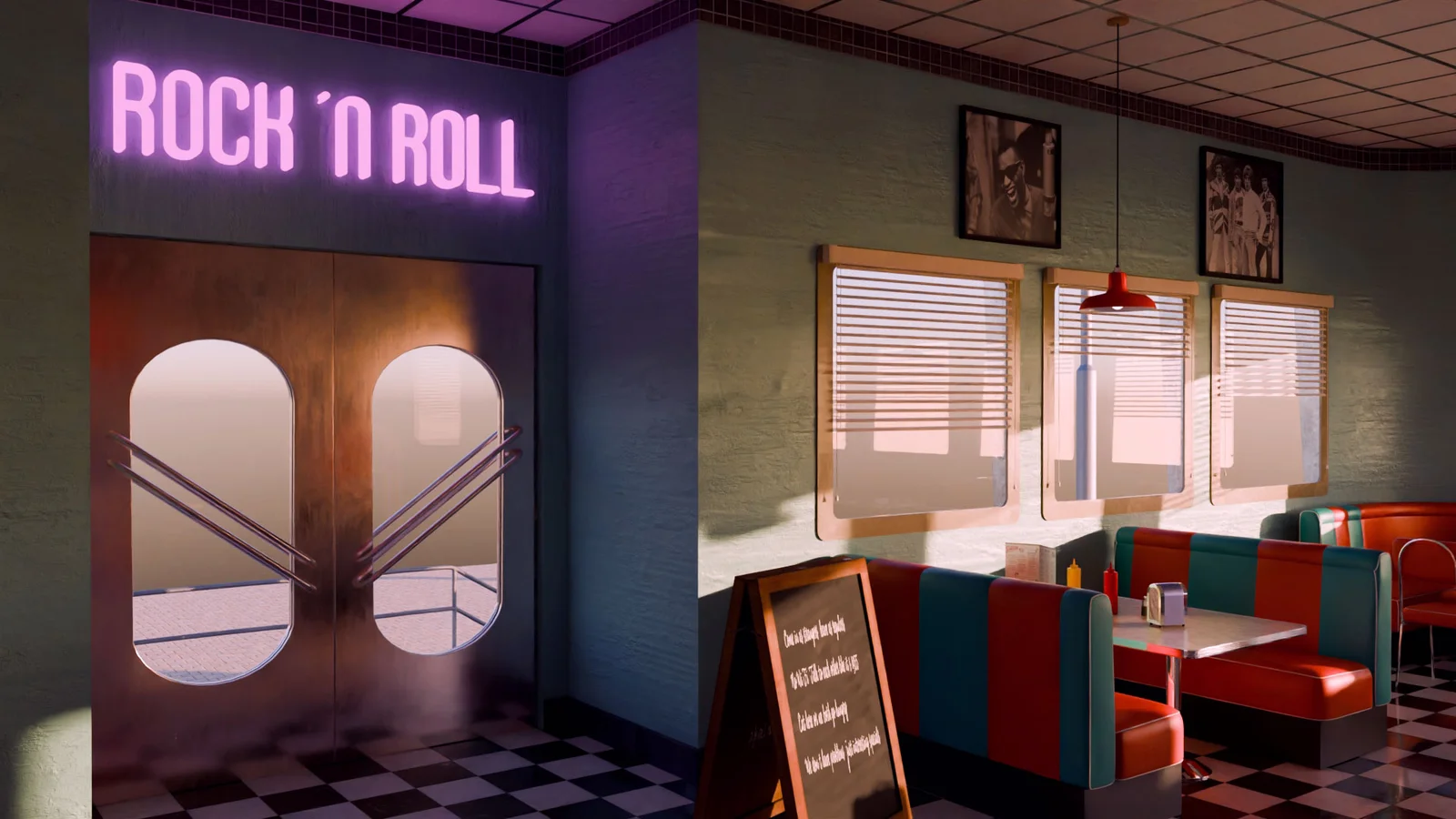 American Diner Scene screenshot 4