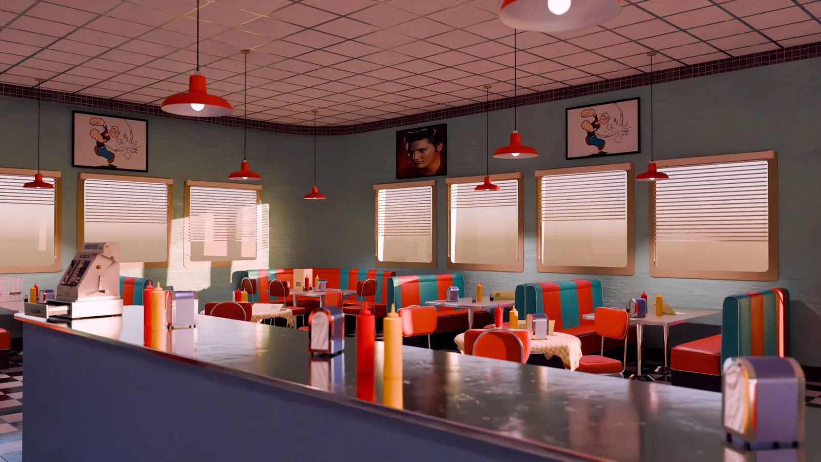 American Diner Scene screenshot 6