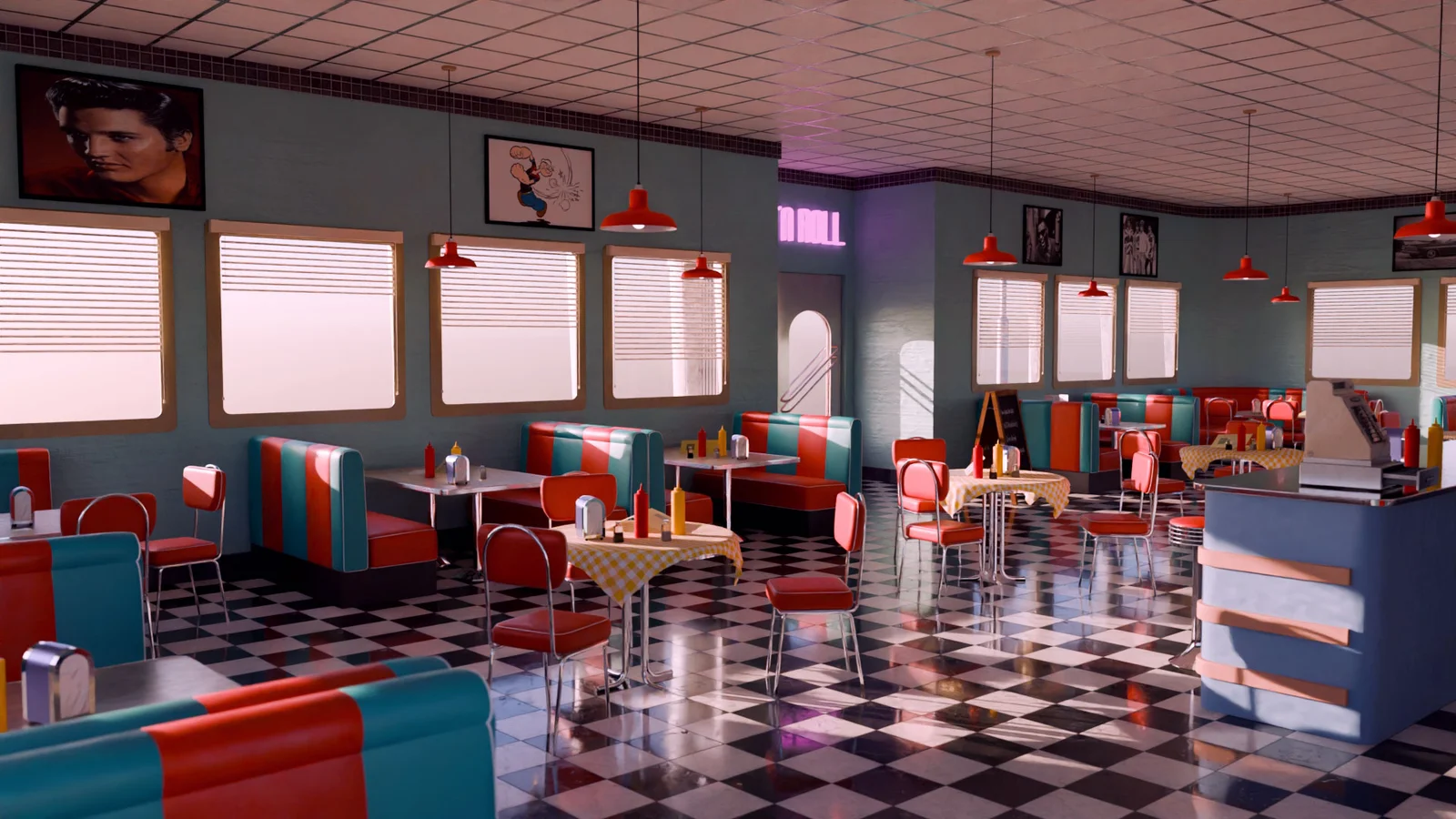 American Diner Scene screenshot 7