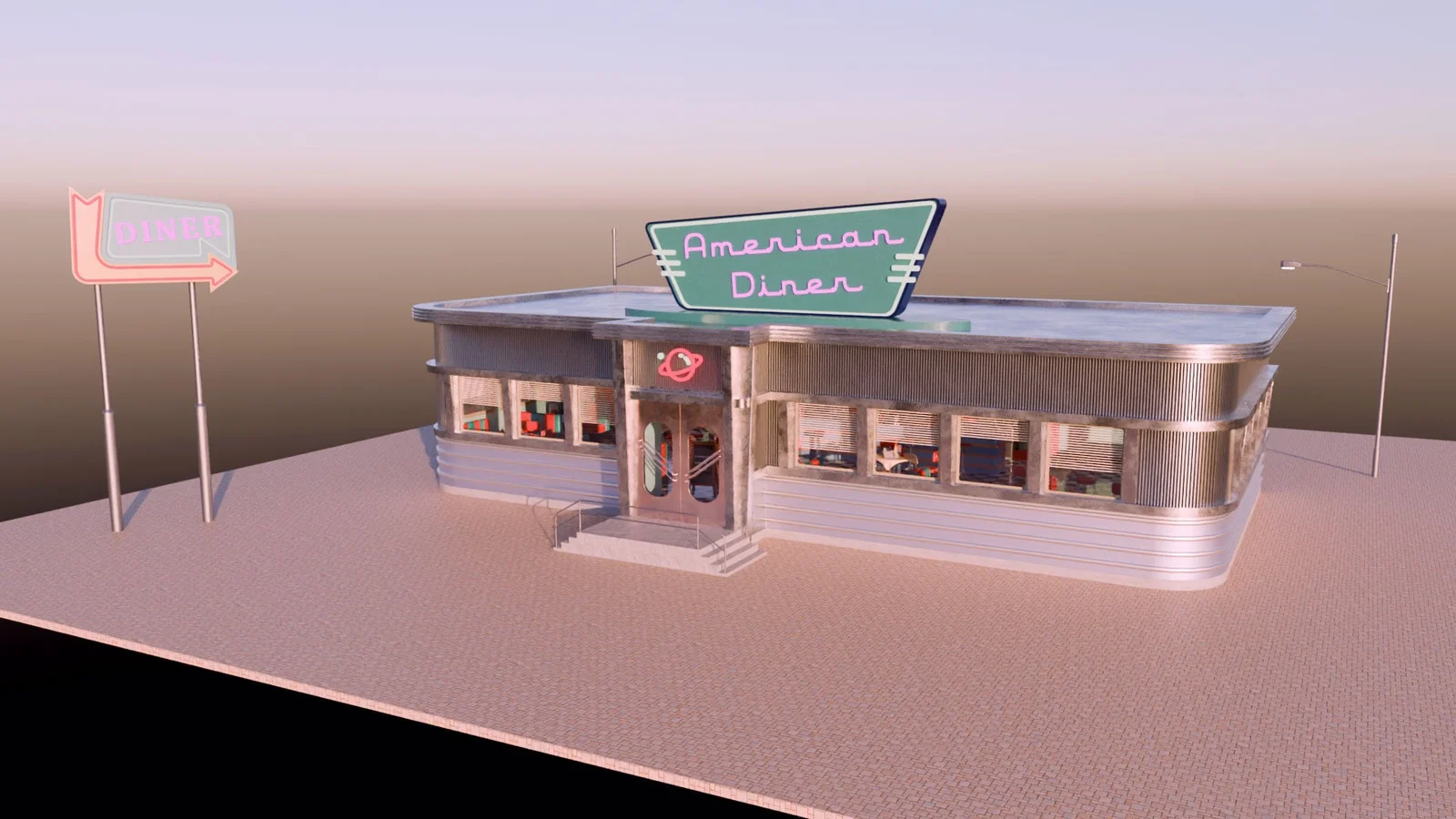 American Diner Scene screenshot 8