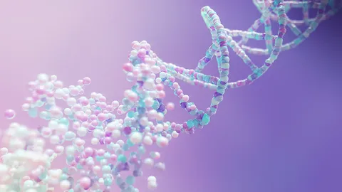 Animated DNA Helix - Blender geometry nodes