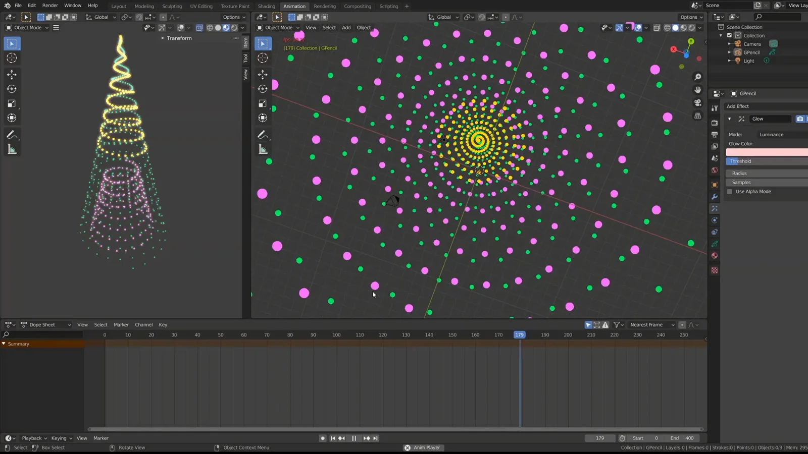Grease Pencil Christmas Tree screenshot 2