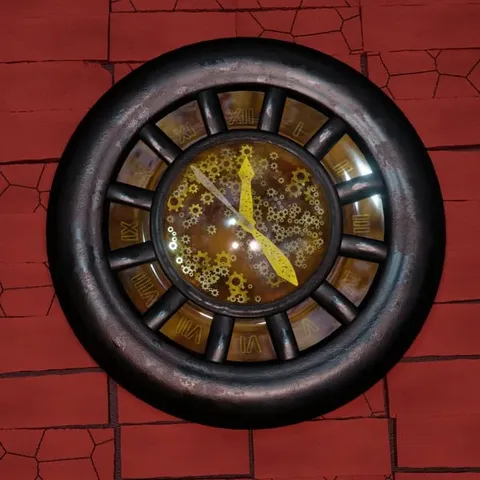 Analog Clock - Blender geometry nodes