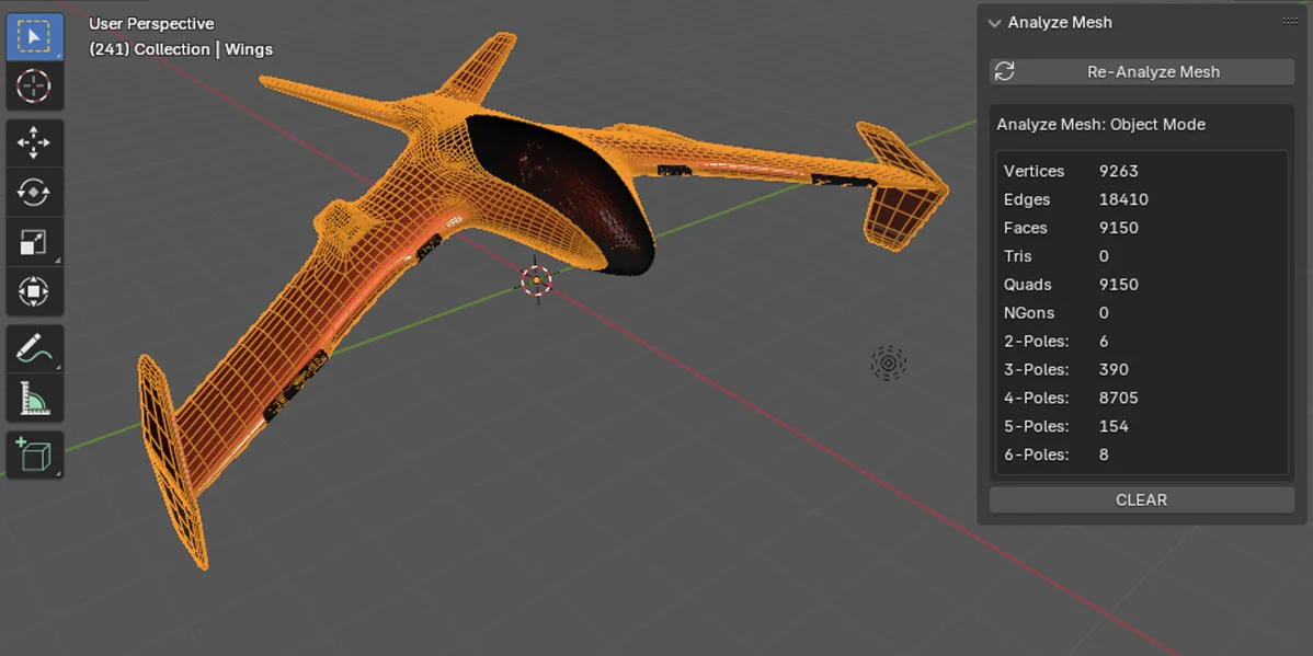 Analyze Mesh screenshot 4