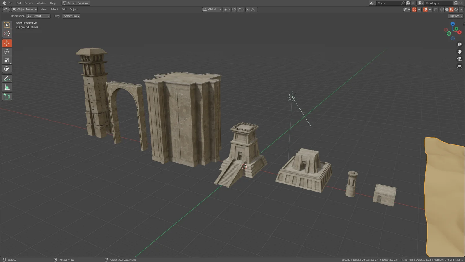 Ancient Architecture Asset Pack screenshot 2