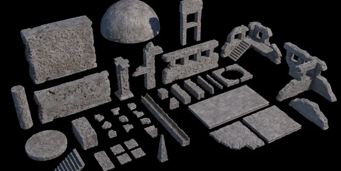 Ancient Ruin Kit screenshot 2