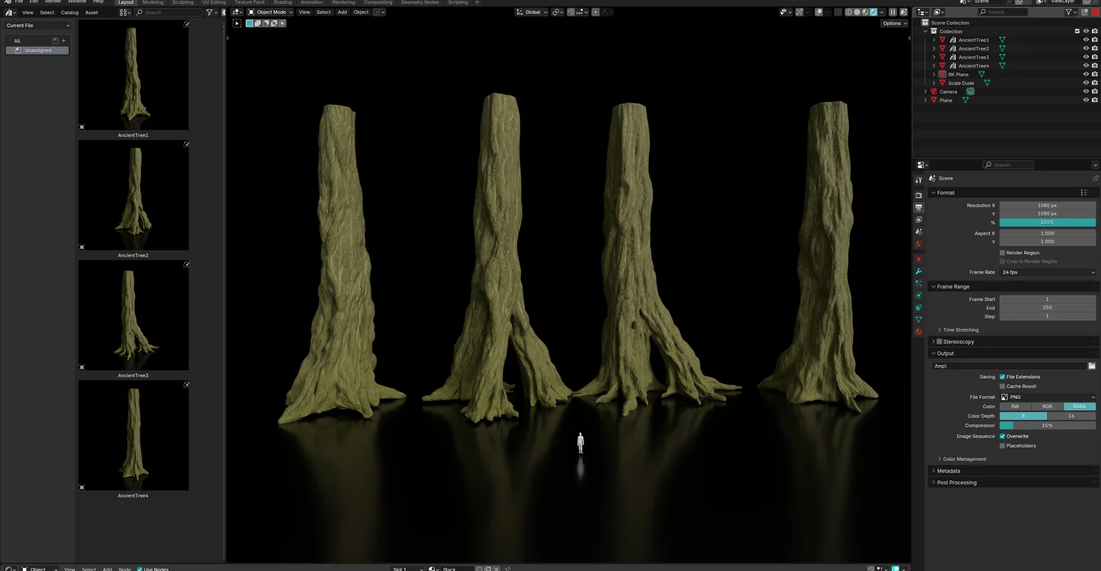 Ancient Tree Trunks screenshot 4